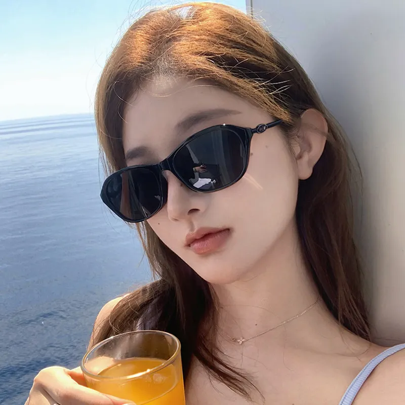 PRETTYALLUSION PC Oval Sunglasses Women's-1