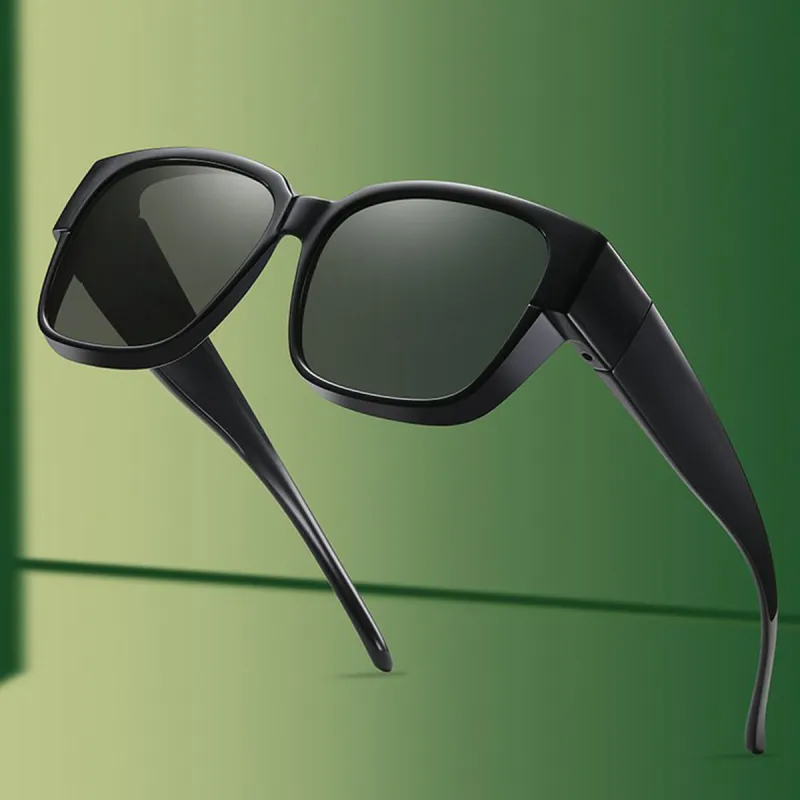 PRETTYALLUSION TR/Memory Plastic Round Sunglasses Unisex-2