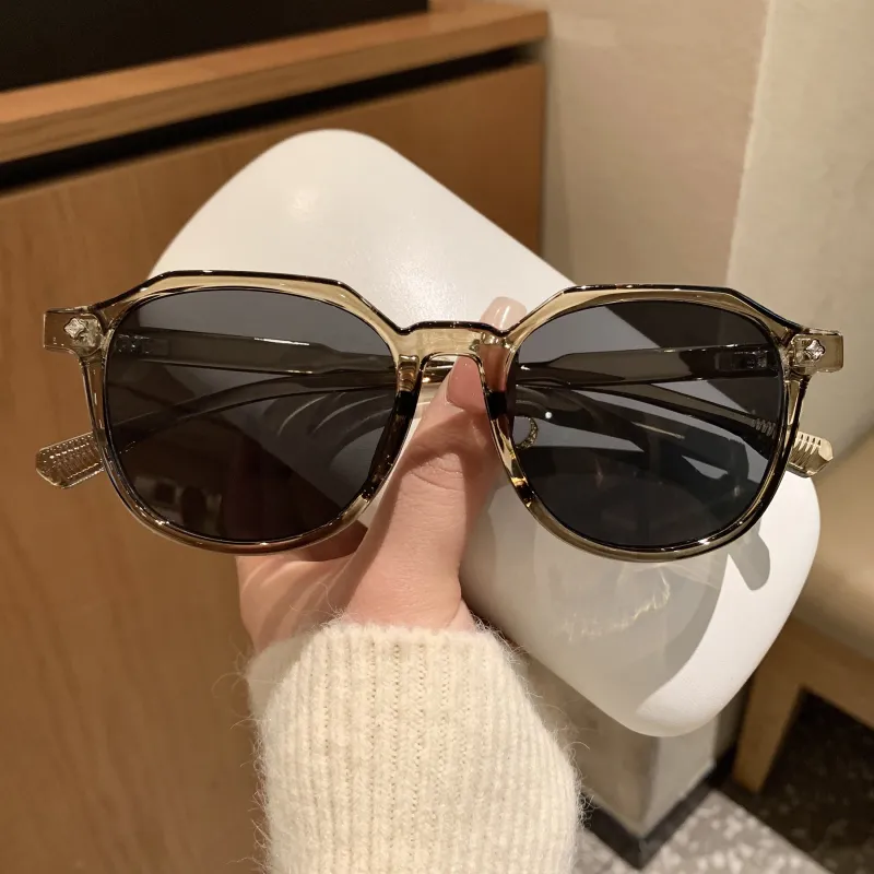 PRETTYALLUSION PC Oval Sunglasses Unisex-1