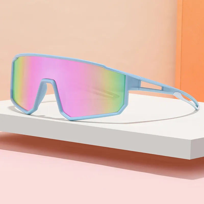 PRETTYALLUSION PC Irregular Shape Sunglasses Kids'-4