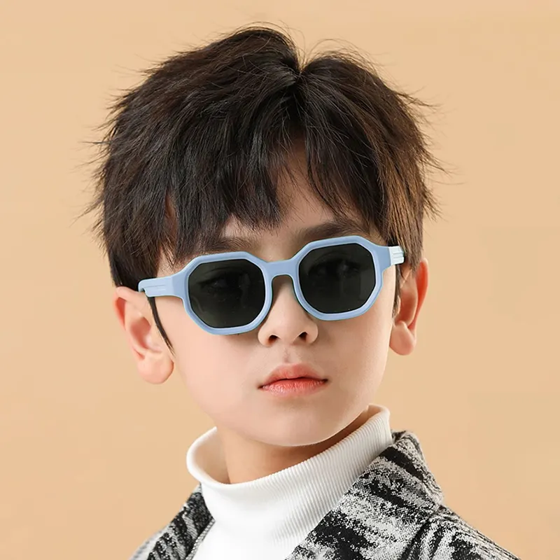 PRETTYALLUSION TPEE Irregular Shape Sunglasses Kids'-17