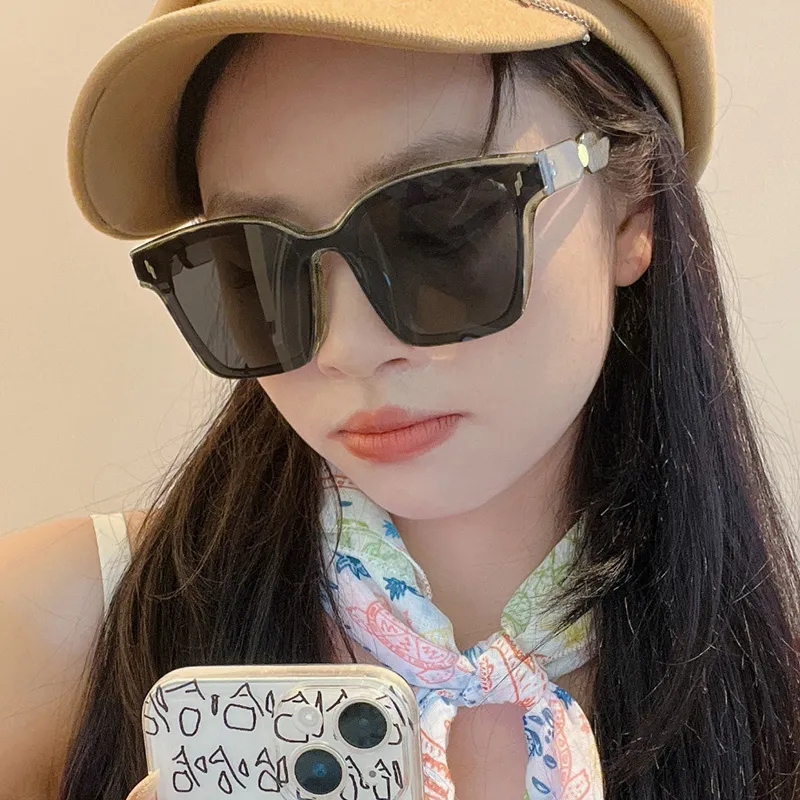 PRETTYALLUSION PC Square Sunglasses Unisex-2