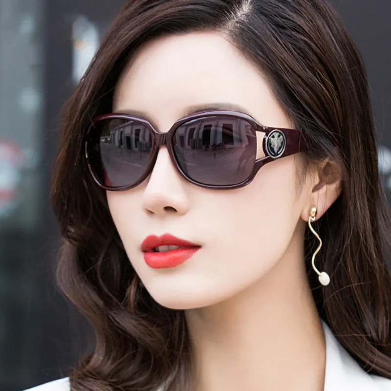 PRETTYALLUSION Oval Sunglasses Women's-3