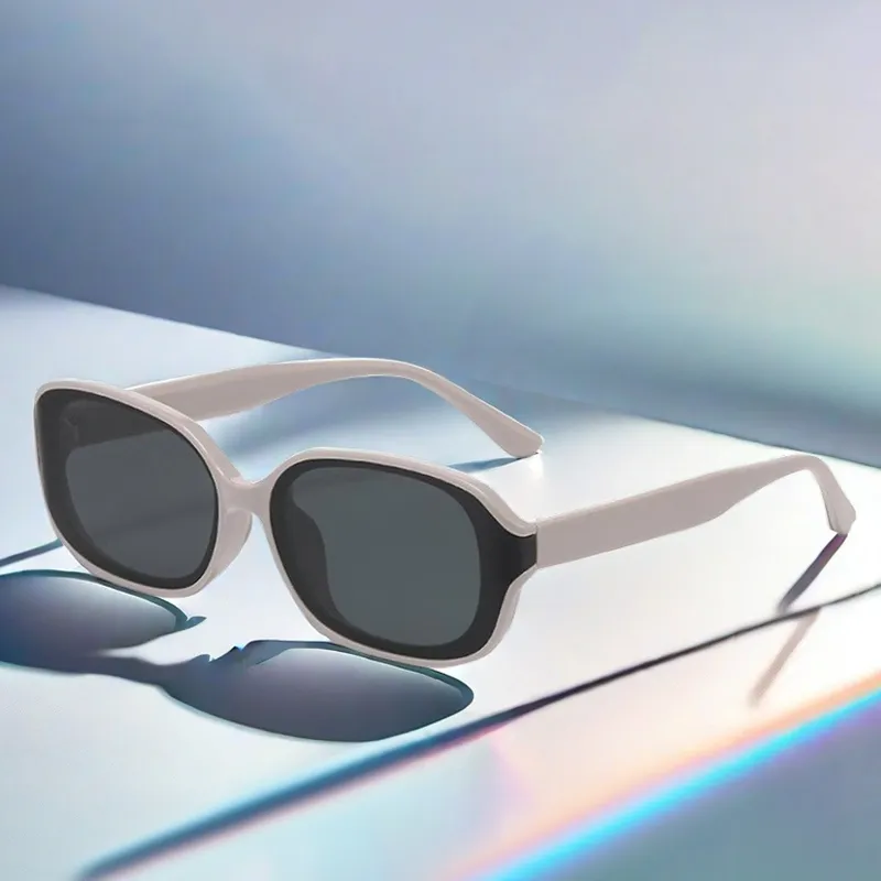 PRETTYALLUSION PC Square Sunglasses Unisex-3