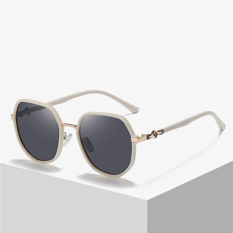 PRETTYALLUSION Irregular Shape Sunglasses Women's-6
