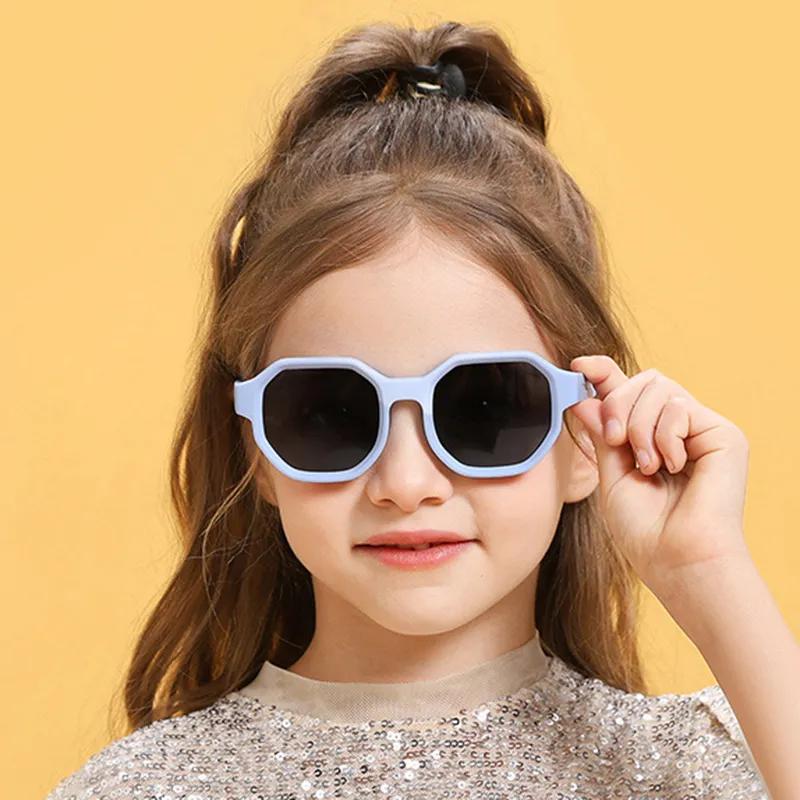 PRETTYALLUSION TPEE Irregular Shape Sunglasses Kids'-16