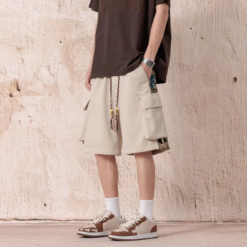 PAINT STAIN Casual Style Shorts Unisex-57