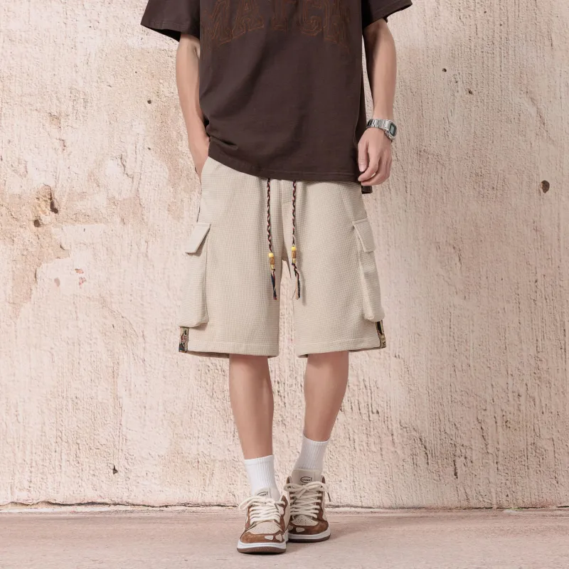 PAINT STAIN Casual Style Shorts Unisex-56