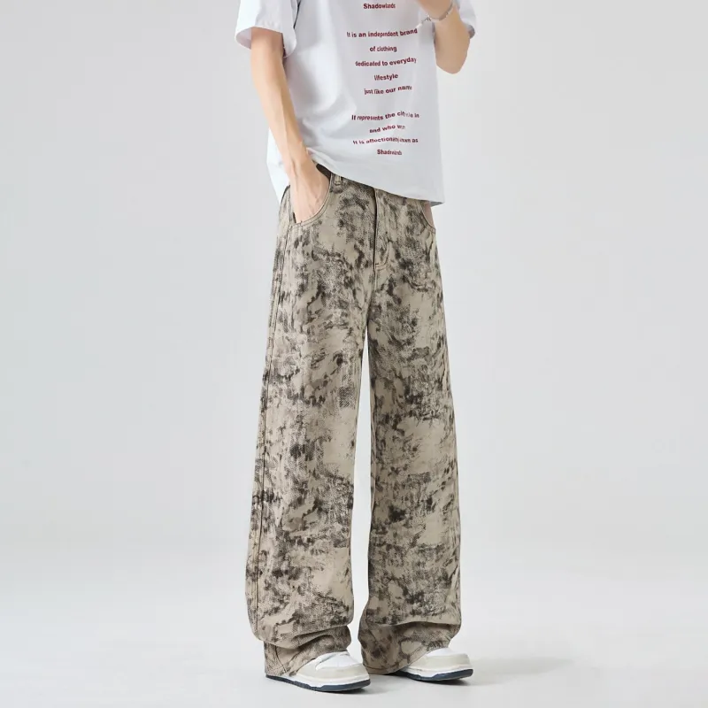 AWAO Jeans Unisex Dirty Yellow-2