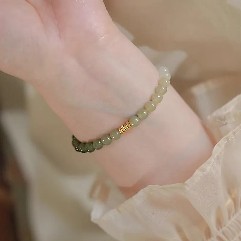 Fuxin Bracelets White Jade/Pale Greenish White Jade Women's-2