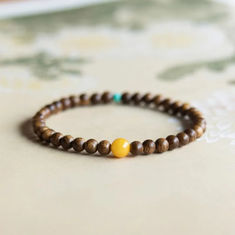 Fuxin Fragrance Agarwood Bracelets Unisex-4