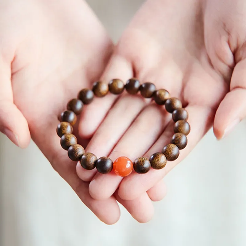 Fuxin Agarwood Bracelets Unisex-3