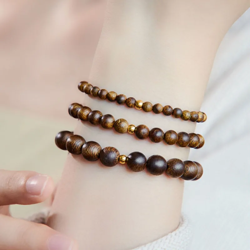 Fuxin Fragrance Agarwood Bracelets Unisex-1