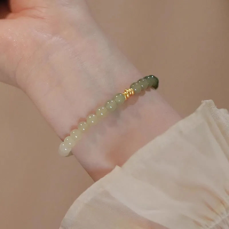 Fuxin Bracelets White Jade/Pale Greenish White Jade Women's-3