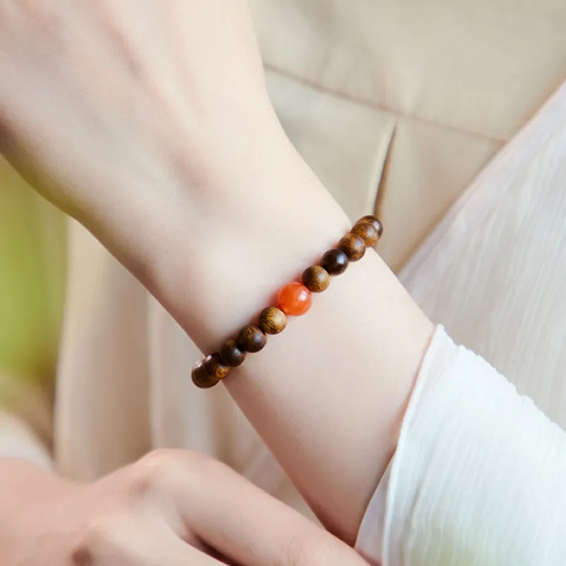 Fuxin Agarwood Bracelets Unisex-1
