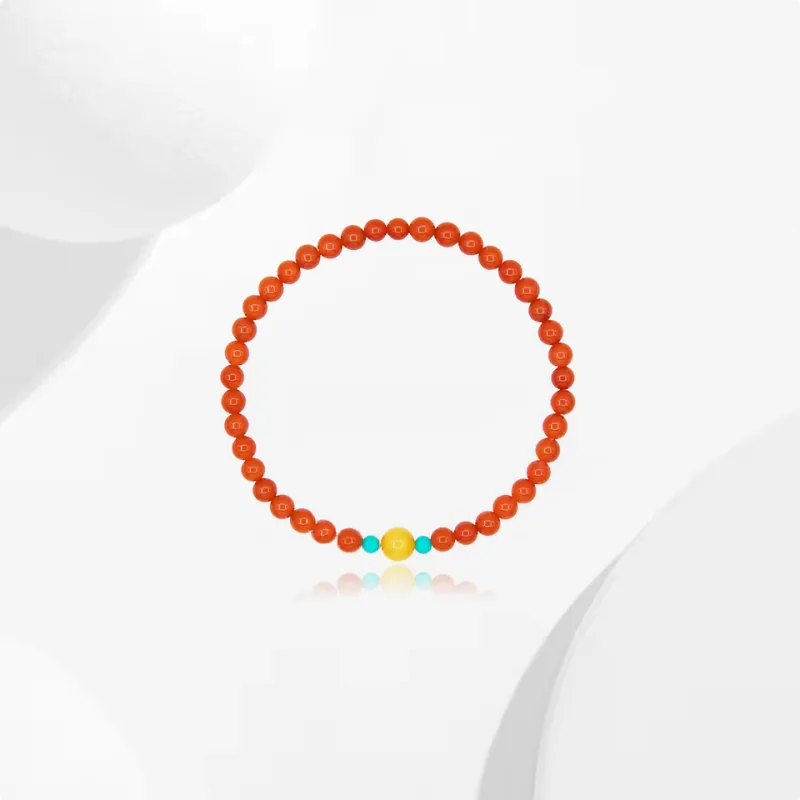 Fuxin Southern Red Agate Bracelets Women's-2