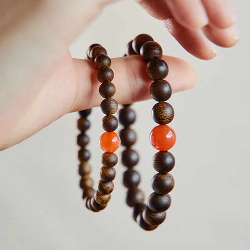 Fuxin Agarwood Bracelets Unisex-4