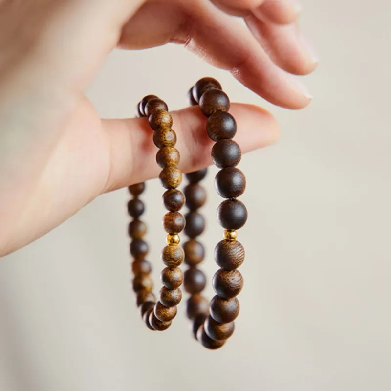 Fuxin Fragrance Agarwood Bracelets Unisex-3