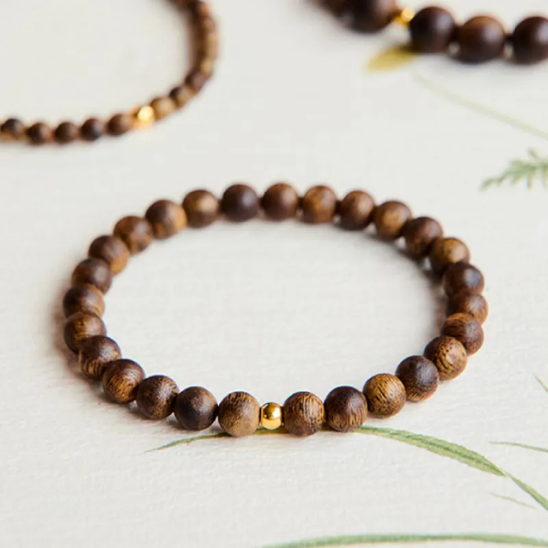 Fuxin Fragrance Agarwood Bracelets Unisex-5