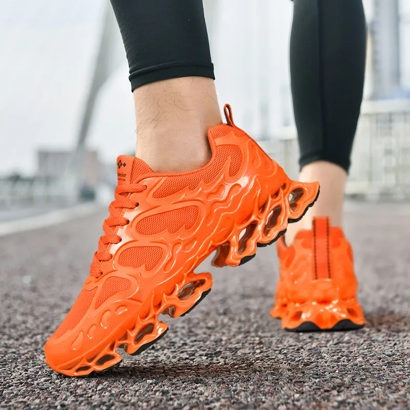 Comanier Cushioning, Slip Resistant, Abrasion Resistant, Breathable, Rebound Low Top Jogging Running Shoes Unisex-13
