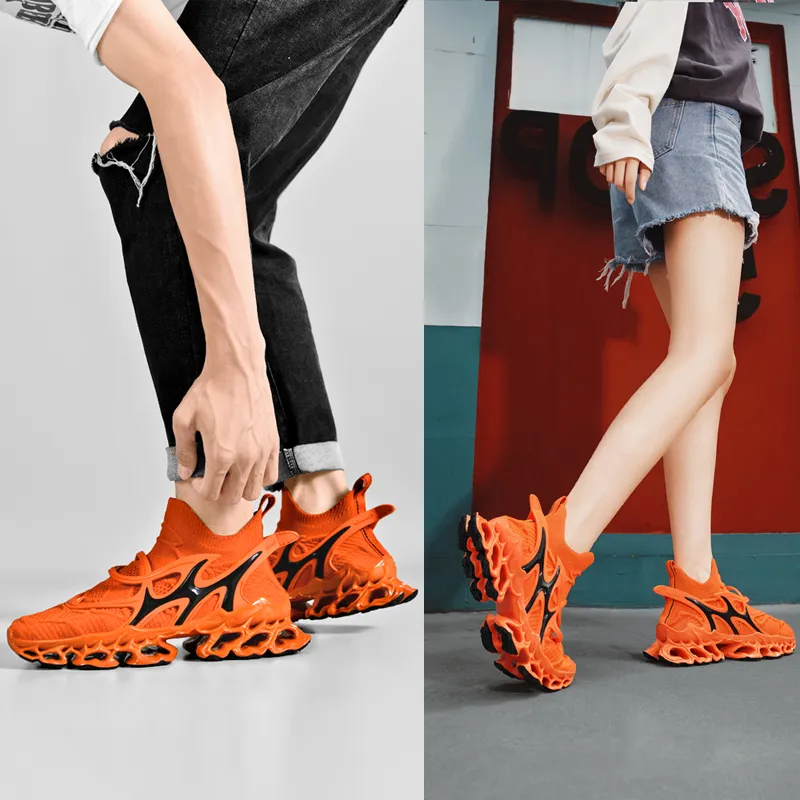 Comanier Cushioning And Breathable Mid Top Casual City Commute Sprint Long Distance Running Shoes Unisex-25