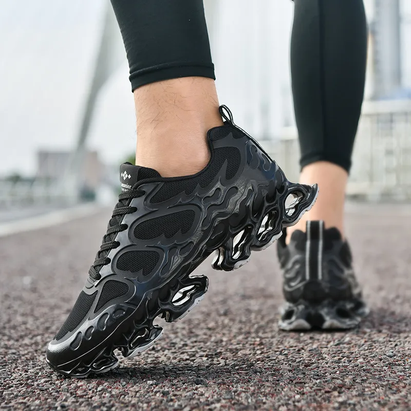 Comanier Cushioning, Slip Resistant, Abrasion Resistant, Breathable, Rebound Low Top Jogging Running Shoes Unisex-6