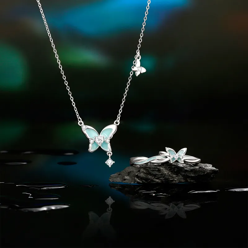 Hurry That Year S925 Silver Necklaces Women's-4