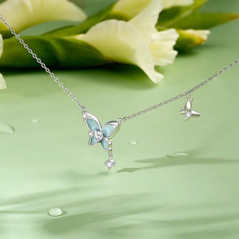 Hurry That Year S925 Silver Necklaces Women's-2