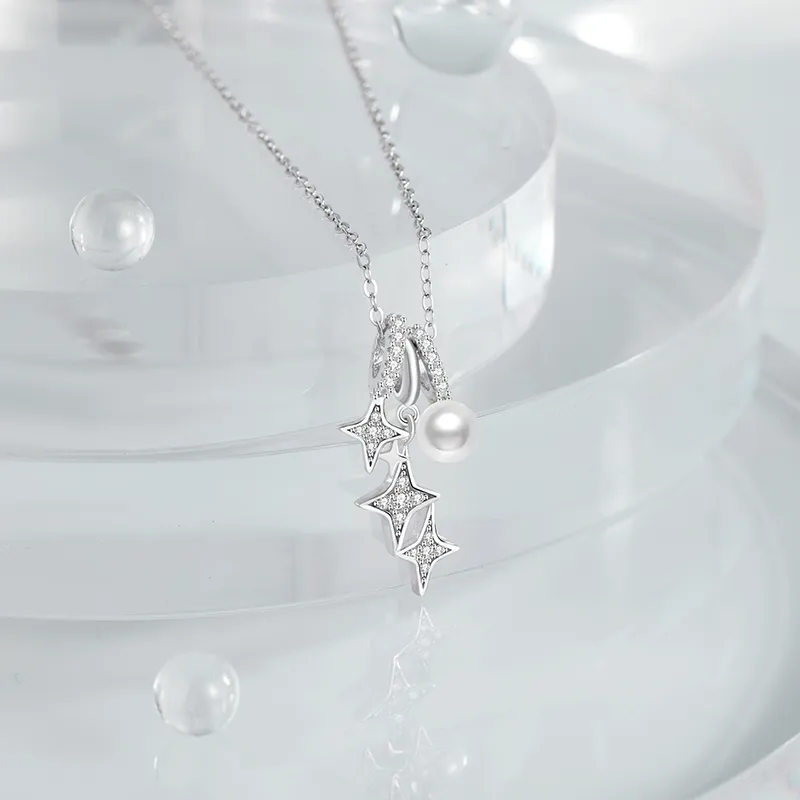 Hurry That Year S925 Silver Necklaces Women's-3