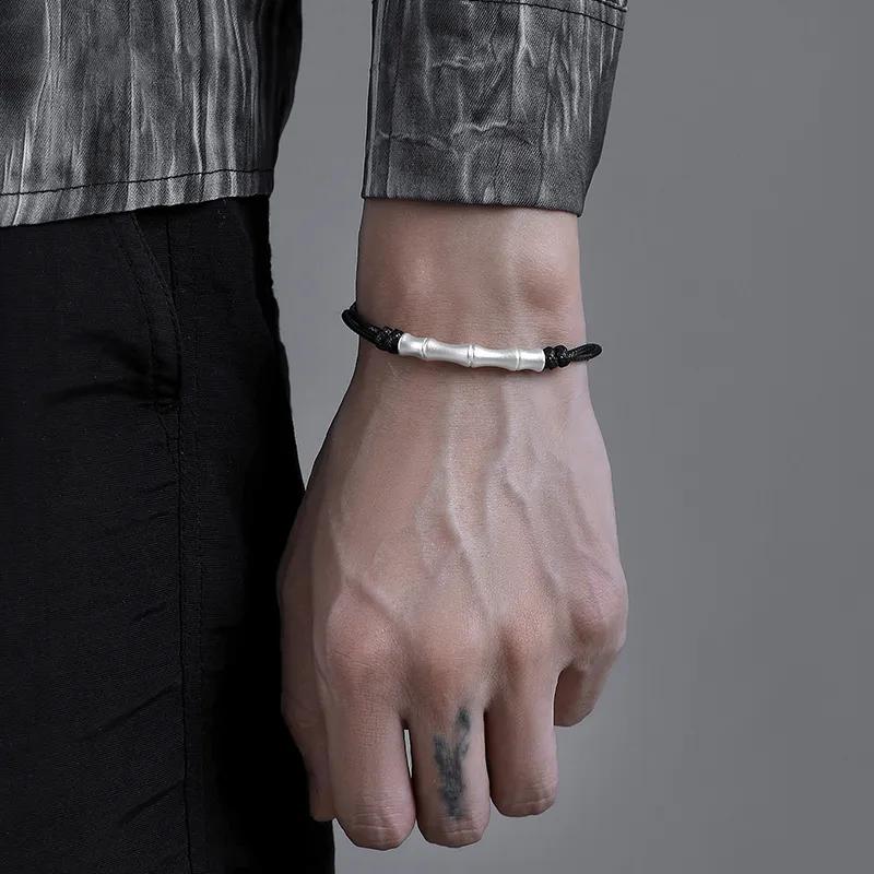 Hurry That Year 999 Fine Silver Bracelets Men's-3