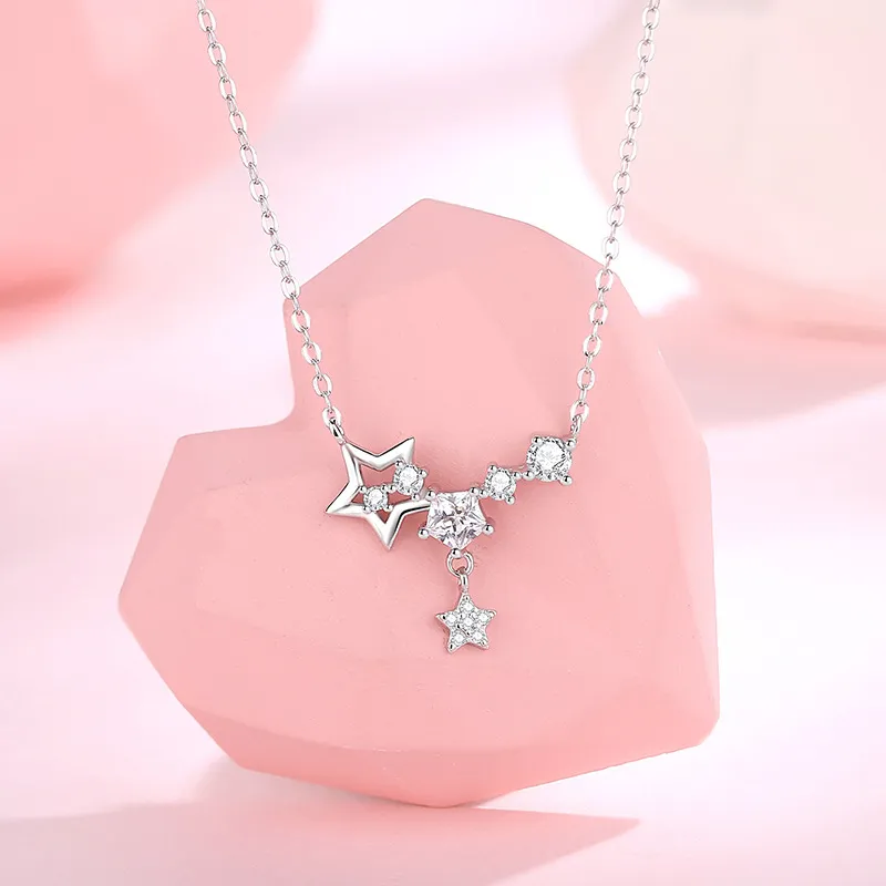 Hurry That Year S925 Silver Necklaces Women's-1