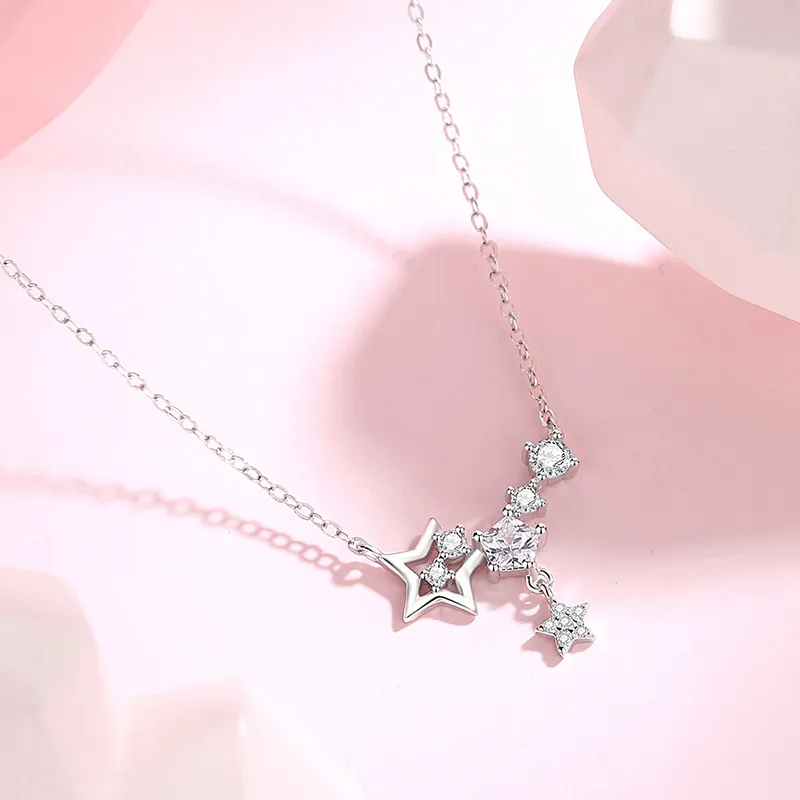 Hurry That Year S925 Silver Necklaces Women's-2