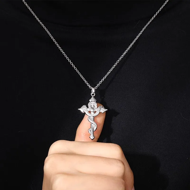 Hurry That Year S925 Silver Necklaces Men's-4