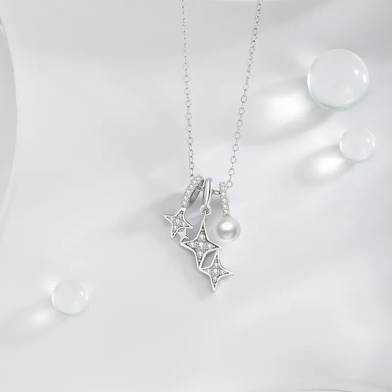 Hurry That Year S925 Silver Necklaces Women's-2