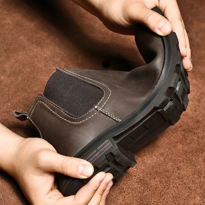 Laoks Short Chelsea Boots Men's-18