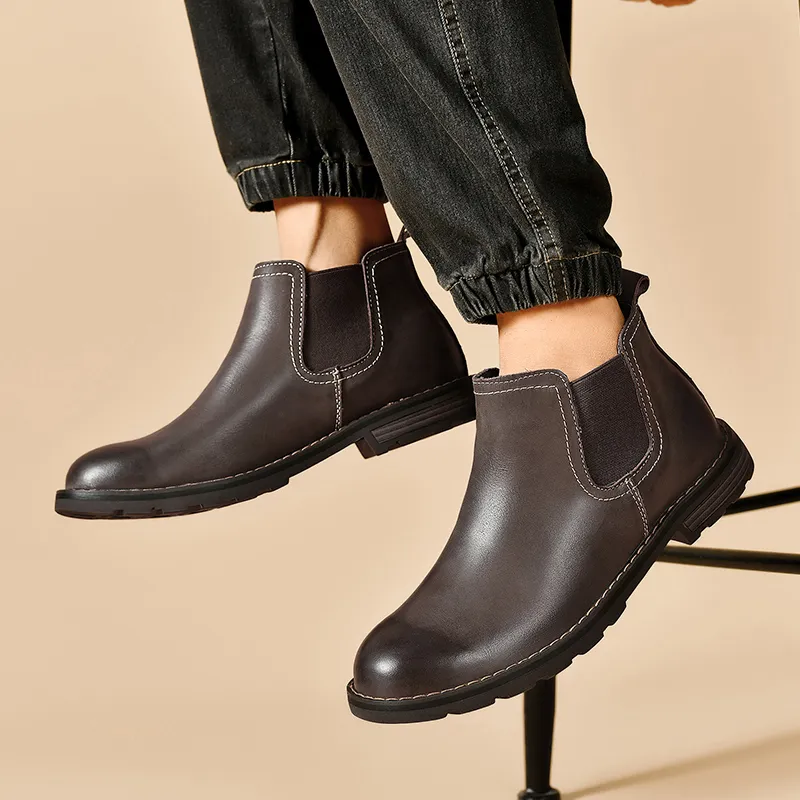 Laoks Short Chelsea Boots Men's-27