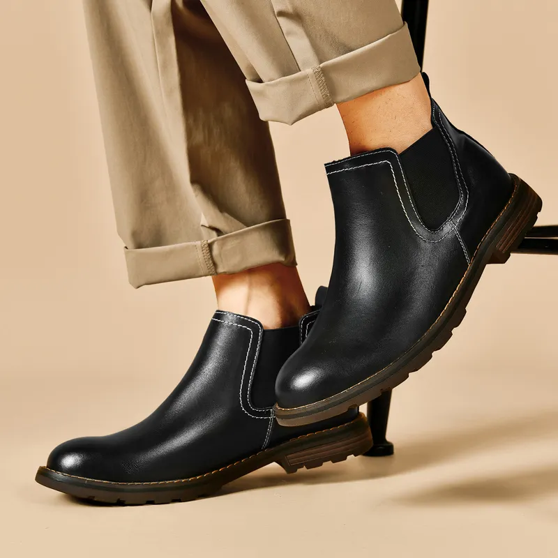 Laoks Short Chelsea Boots Men's-6