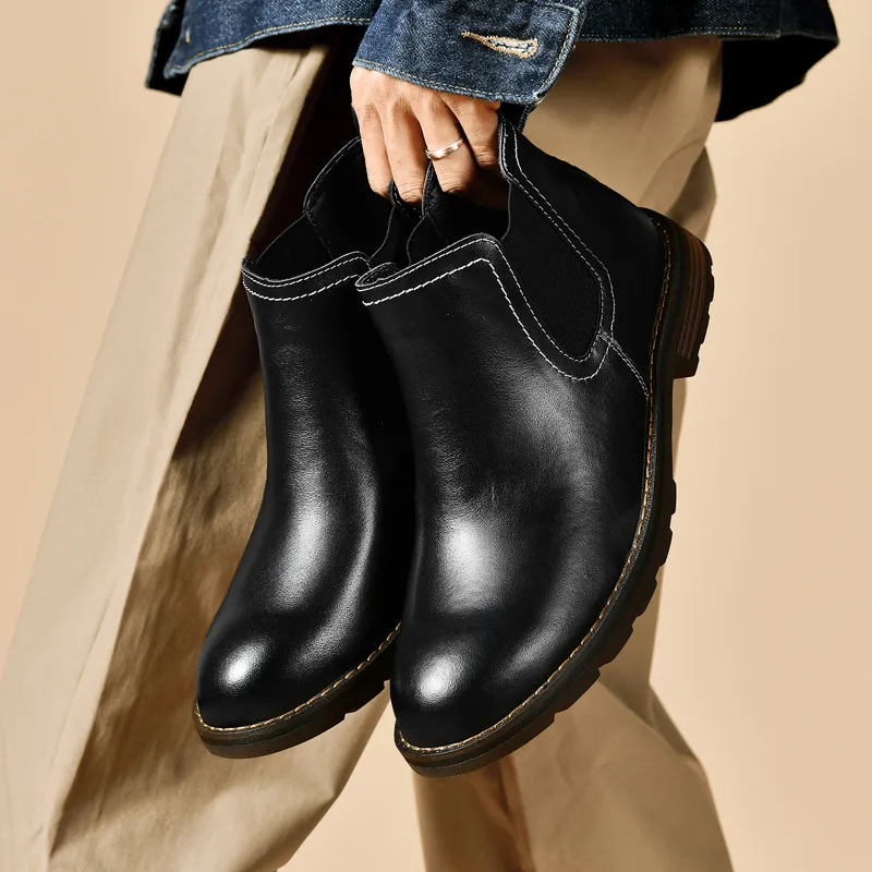 Laoks Short Chelsea Boots Men's-10