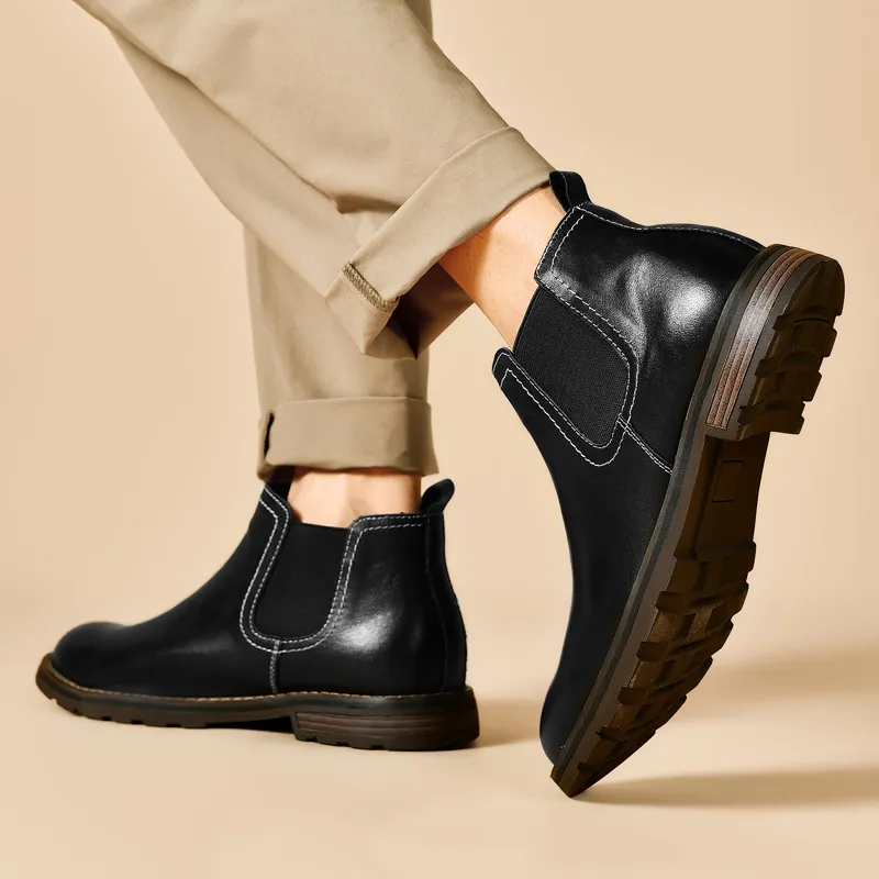 Laoks Short Chelsea Boots Men's-4