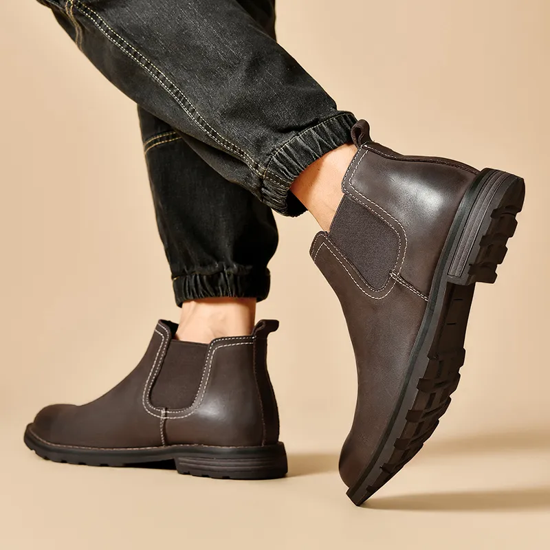 Laoks Short Chelsea Boots Men's-20