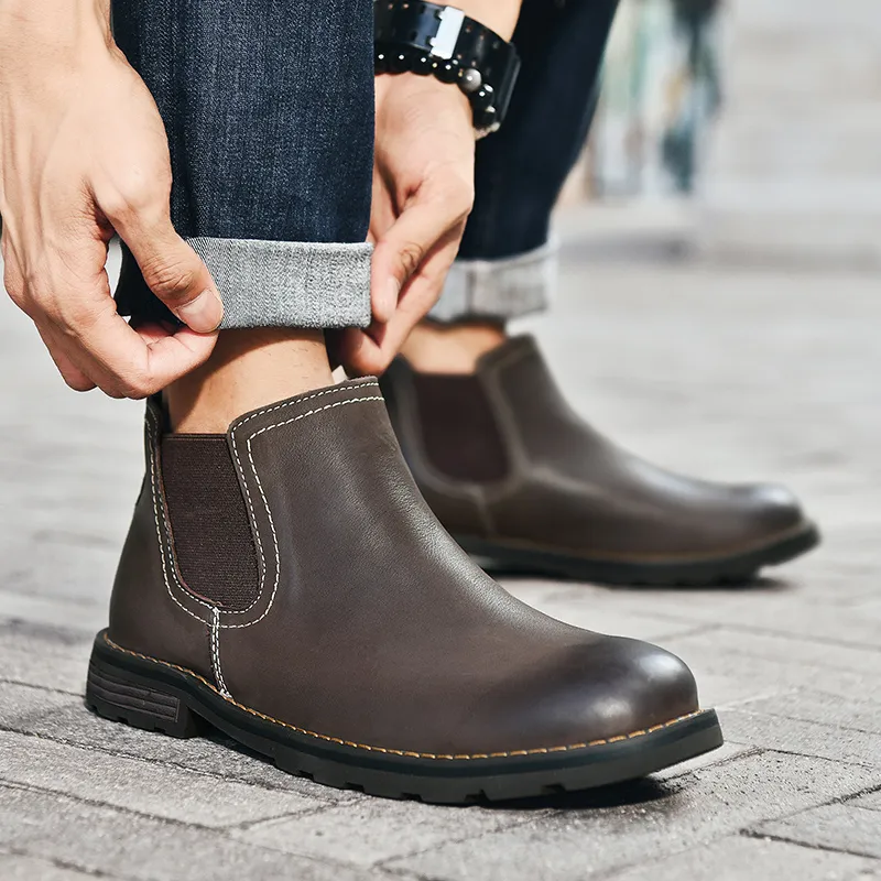 Laoks Short Chelsea Boots Men's-26