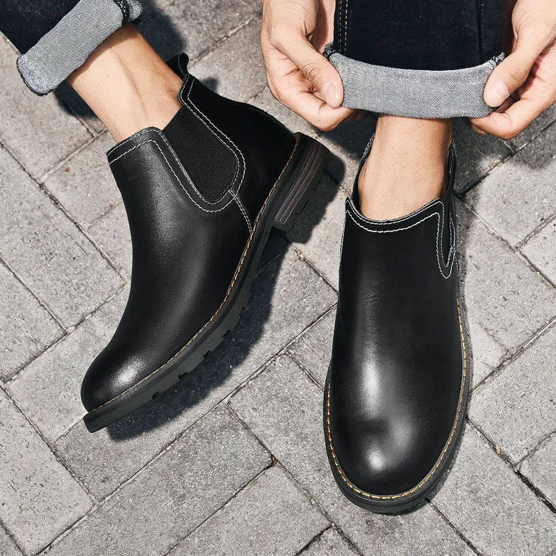 Laoks Short Chelsea Boots Men's-12