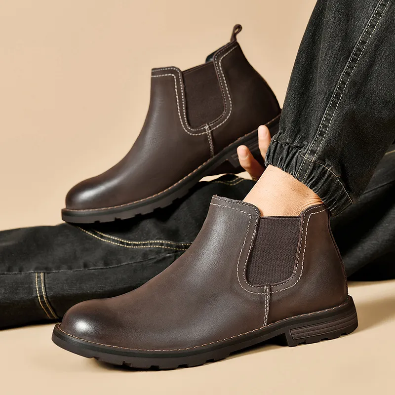 Laoks Short Chelsea Boots Men's-19