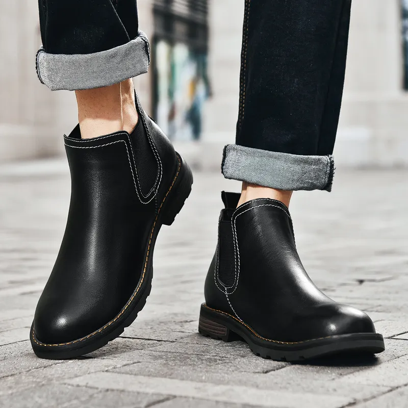 Laoks Short Chelsea Boots Men's-11