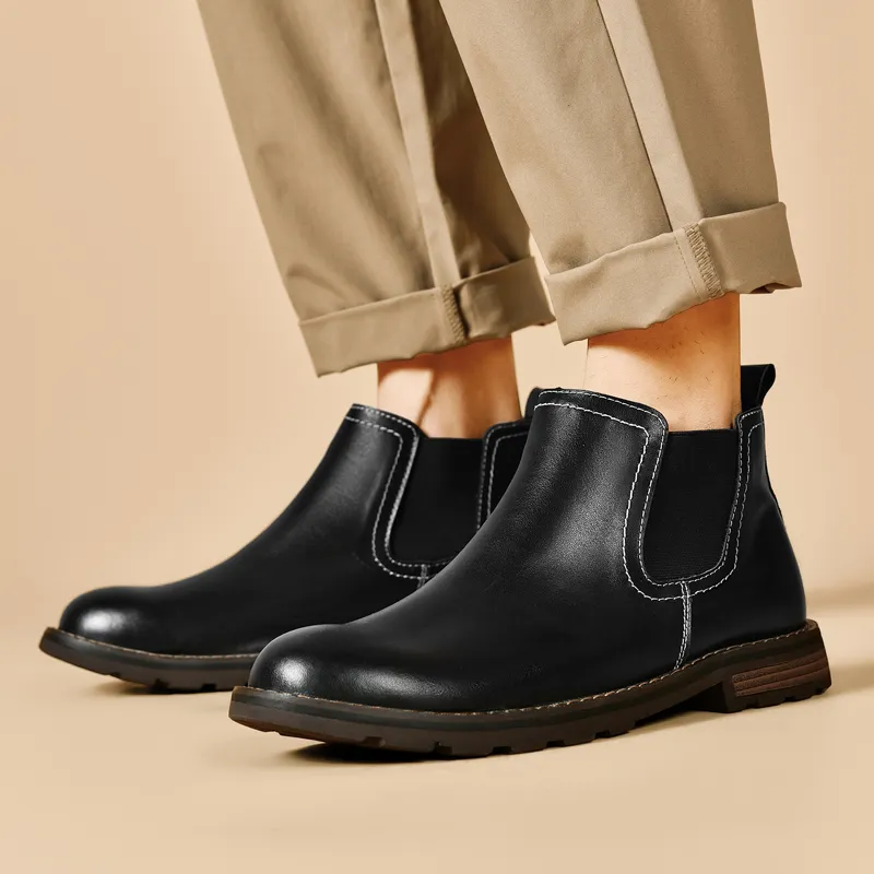 Laoks Short Chelsea Boots Men's-9
