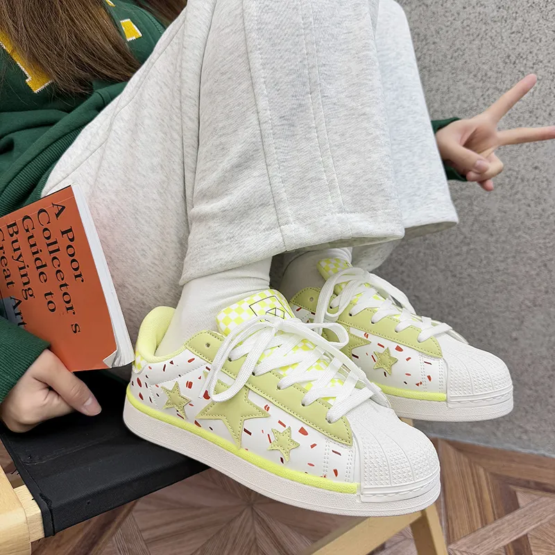 AMICNIEGD Breathable And Wear resistant Low Top Skateboard Shoes Unisex-10