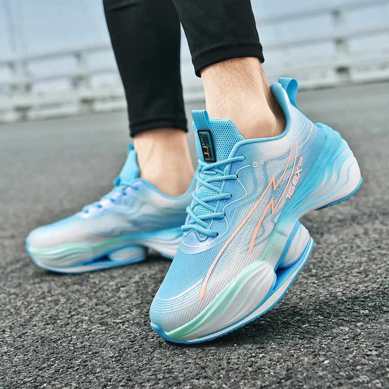 AMICNIEGD Breathable Slip Resistant Coverage Low Top Training Physical Fitness Test Physical Exam Running Shoes Unisex-14