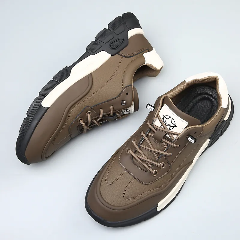 AMICNIEGD Anti Slip Wear Resistant Low Top Casual Shoes Men's-12