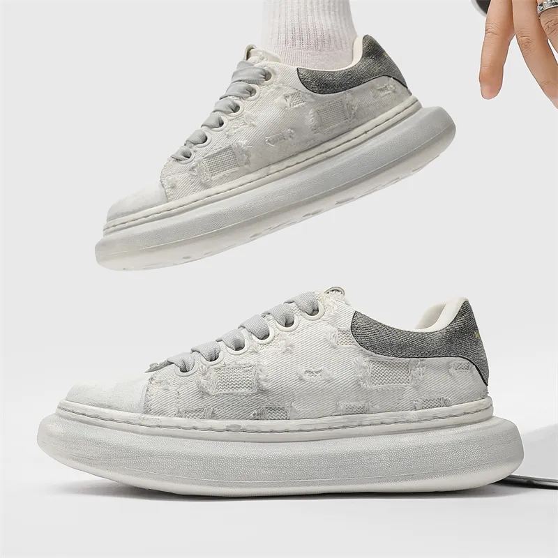 AMICNIEGD Slip Resistant, Abrasion Resistant, Lightweight Low Top Casual Shoes Men's-14