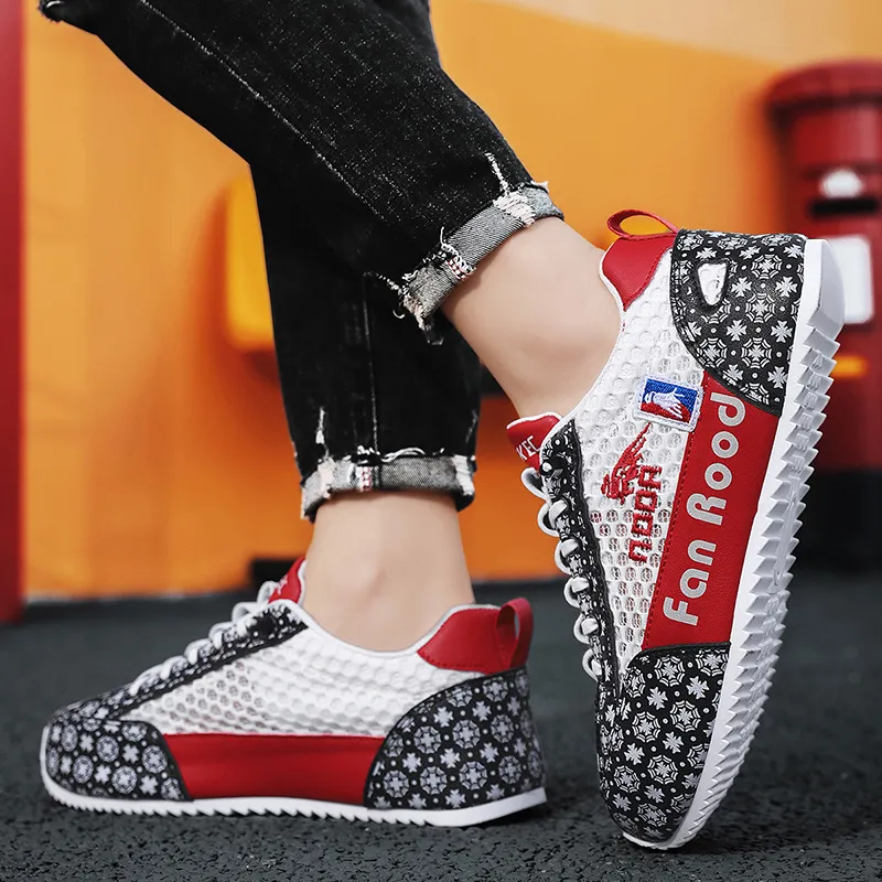 AMICNIEGD Slip Resistant Coverage And Balance Low Top Casual Shoes Men's-4